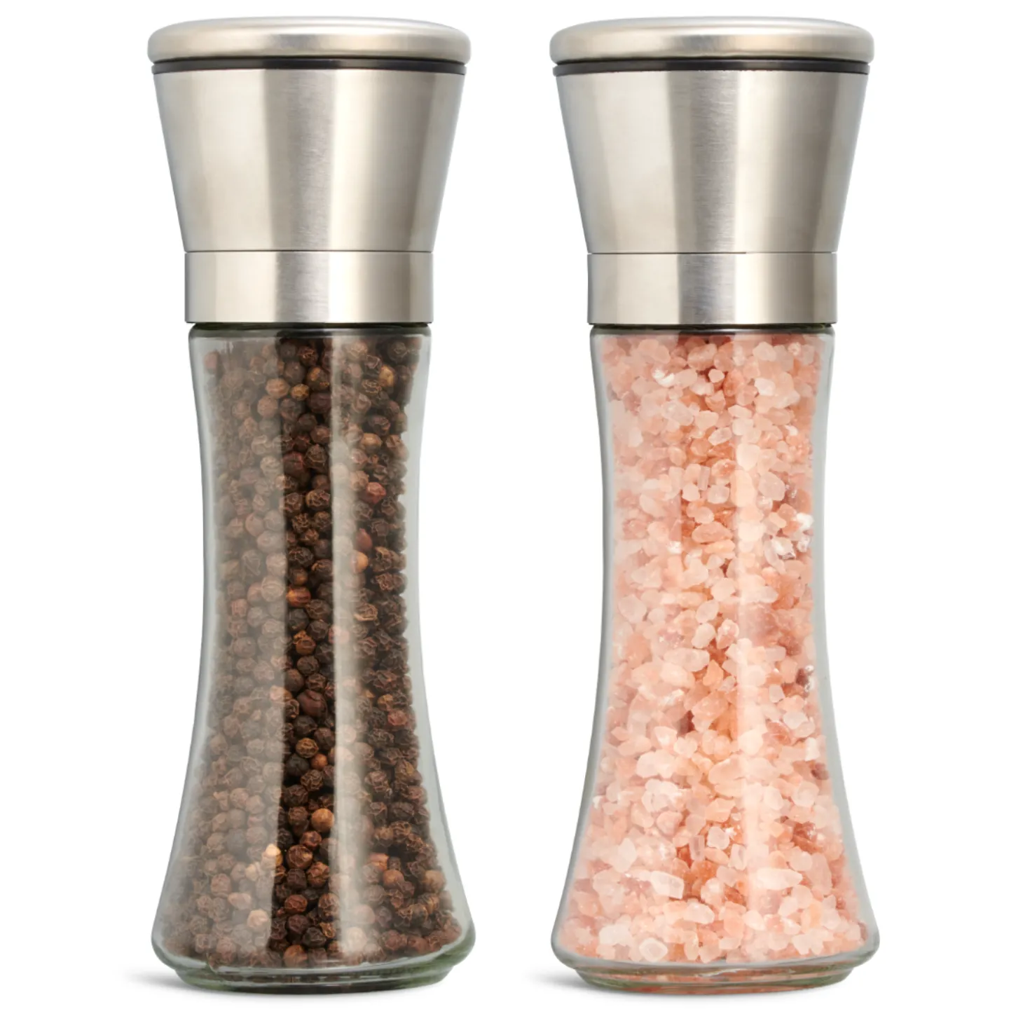 BLACK PEPPER & PINK SALT GRINDER SET
