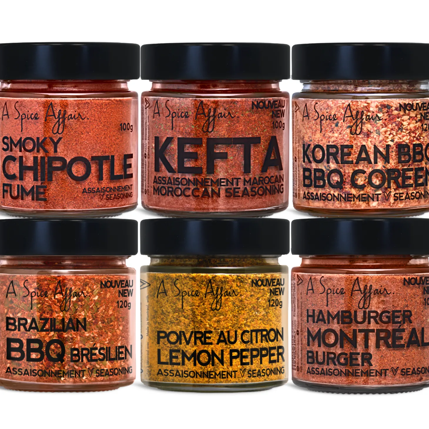 BURGER BAR 6-PACK SPICE SET