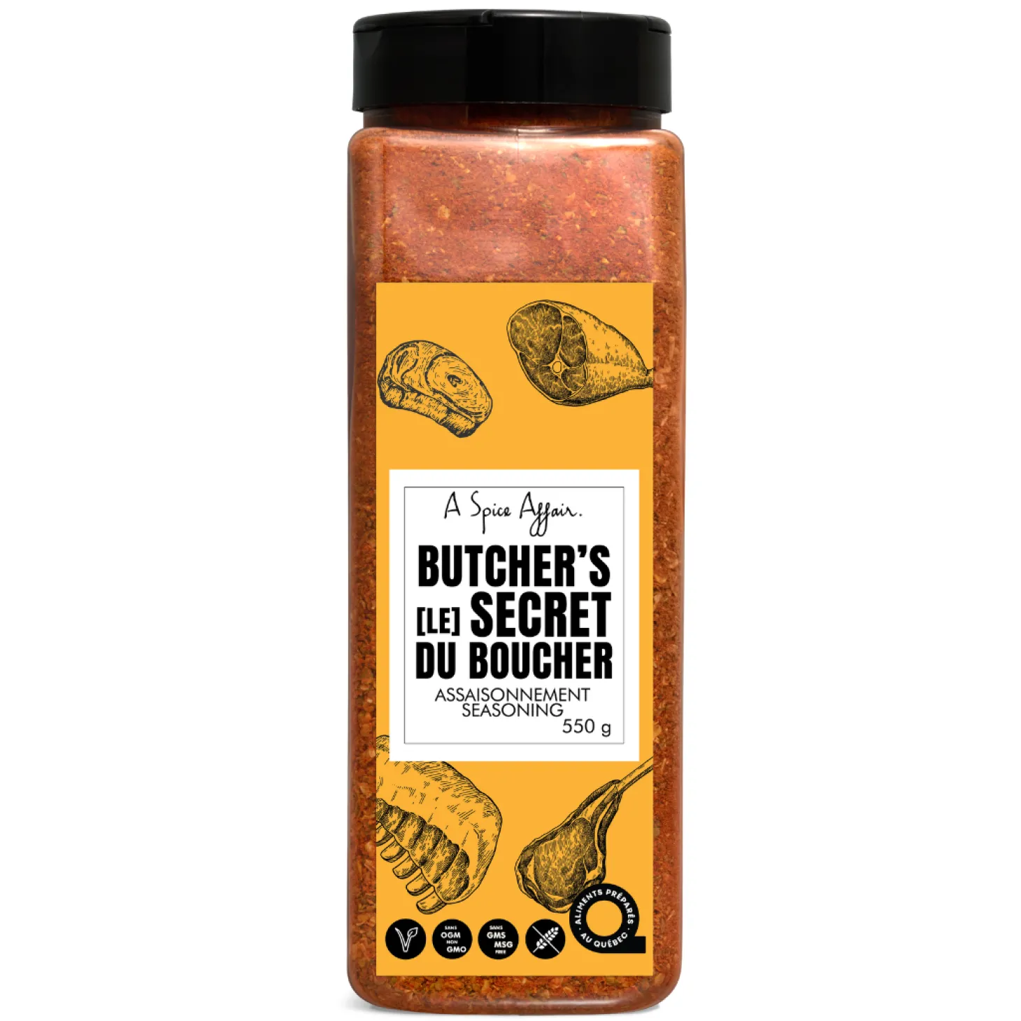 BUTCHER'S SECRET RUB 550 G (19.4 oz)