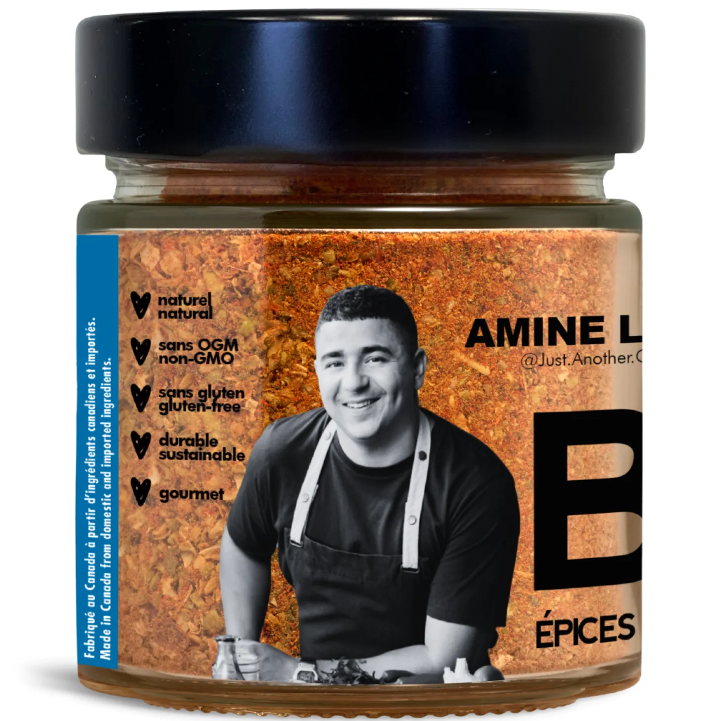 CHEF AMINE LAABI'S BAM! CHICKEN RUB 130 G (4.6 oz)