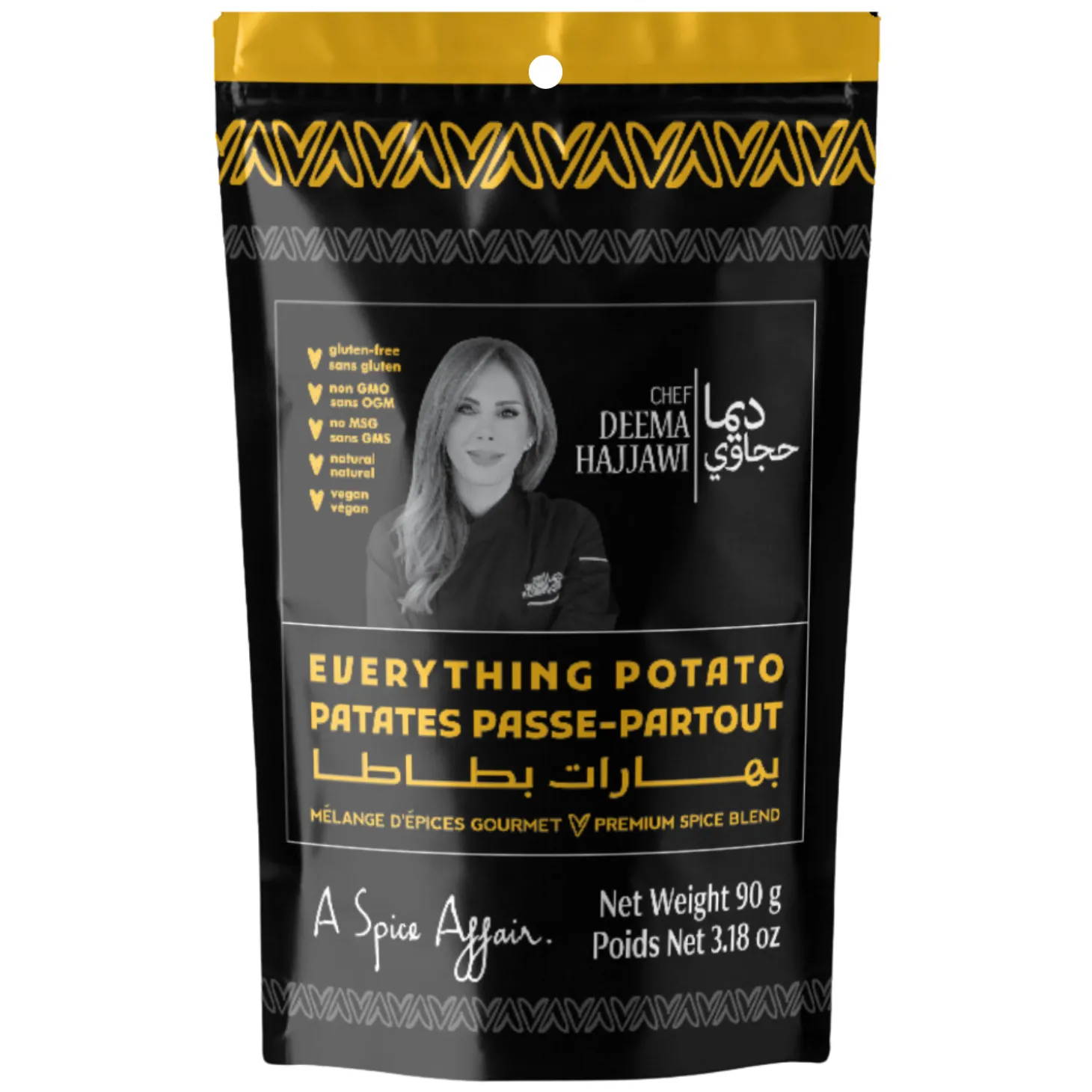 CHEF DEEMA'S EVERYTHING POTATO SEASONING 90 G (3.18 oz)