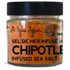CHIPOTLE INFUSED SEA SALT 180 G (4.3 oz)