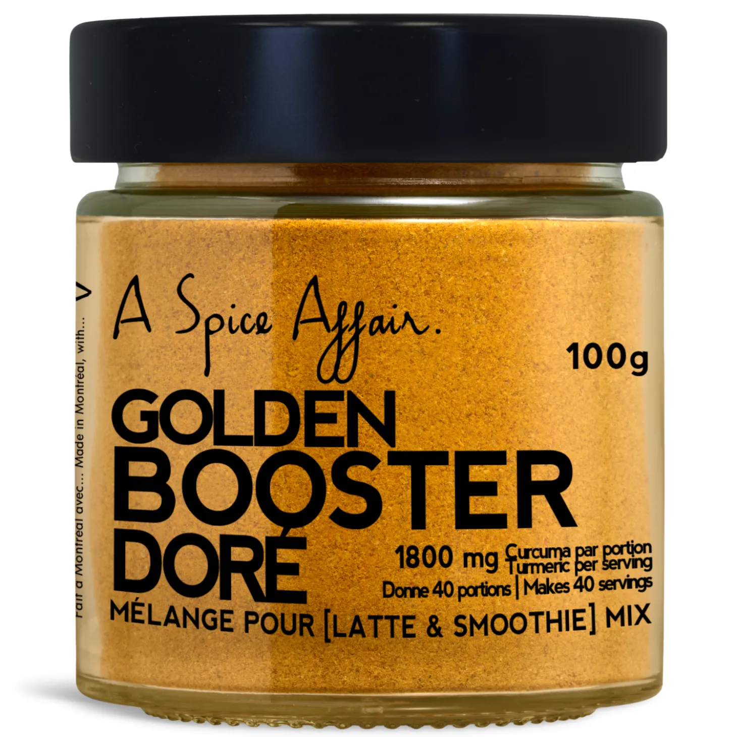 GOLDEN BOOSTER LATTE & SMOOTHIE MIX 100 G (3.5 oz)