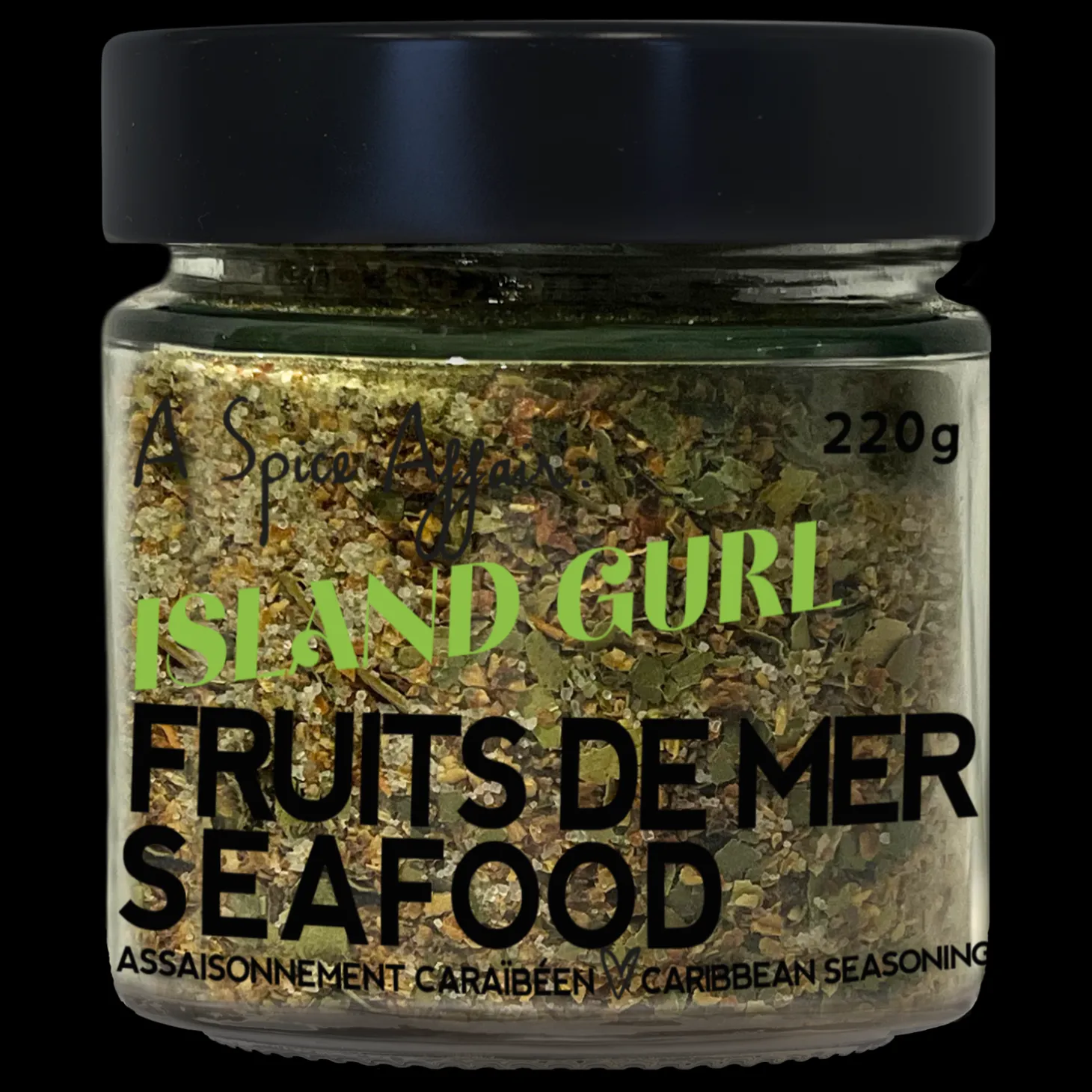 ISLAND GURL SEAFOOD SEASONING 220 G (7.7 oz)