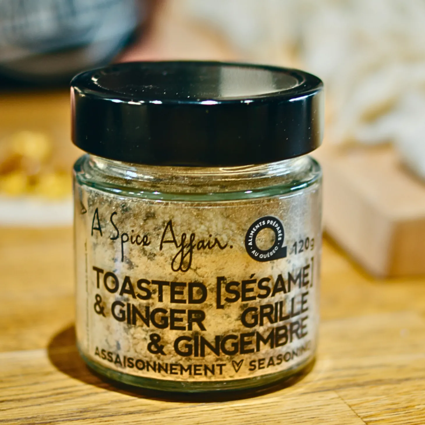 TOASTED SESAME & GINGER SEASONING 120 G (4.2 oz)