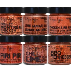 WINGS & THINGS 6-PACK SPICE SET